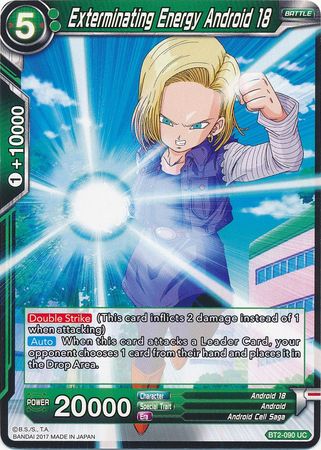 Exterminating Energy Android 18 [BT2-090]