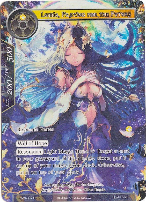 Lumia, Praying for the Future (Full Art) (ENW-007) [Echoes of the New World]