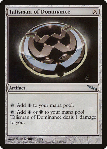 Talisman de domination [Mirrodin] 