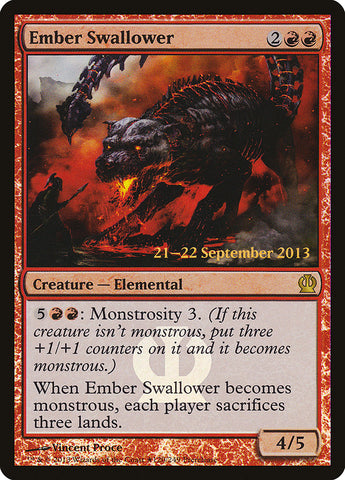 Ember Swallower  (Prerelease) [Theros Prerelease Promos]