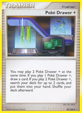 Poke Drawer + (89/100) [Diamante y Perla: Stormfront] 