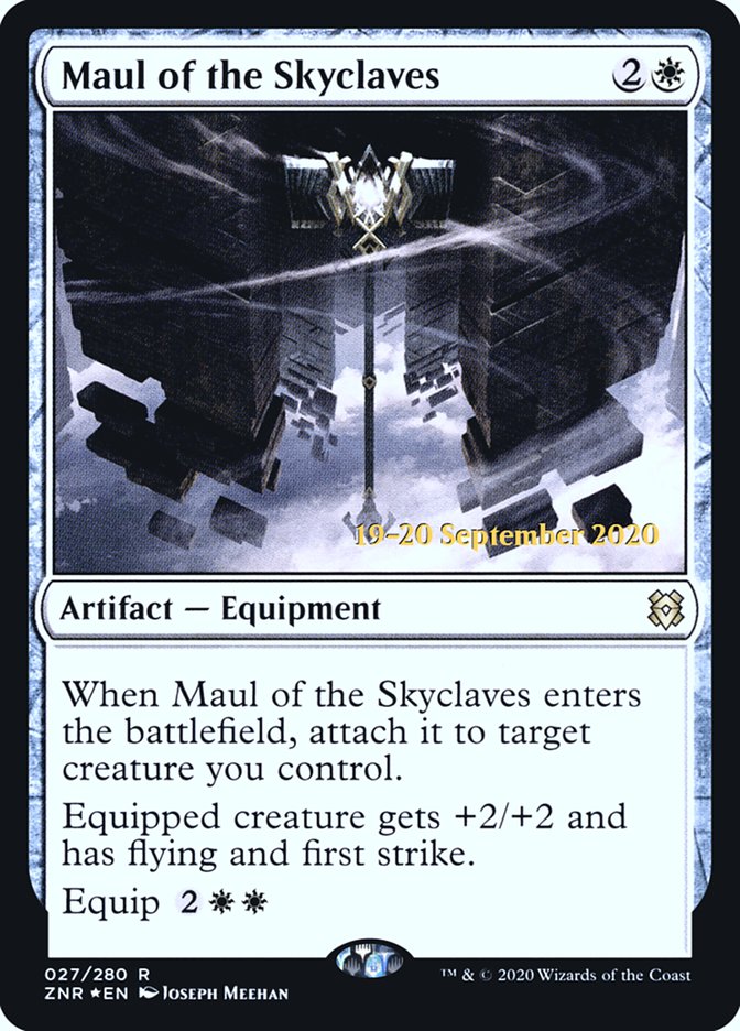 Maul of the Skyclaves  (Prerelease) [Zendikar Rising Prerelease Promos]