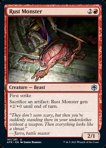 Rust Monster [Dungeons &amp; Dragons: Aventuras en los Reinos Olvidados] 
