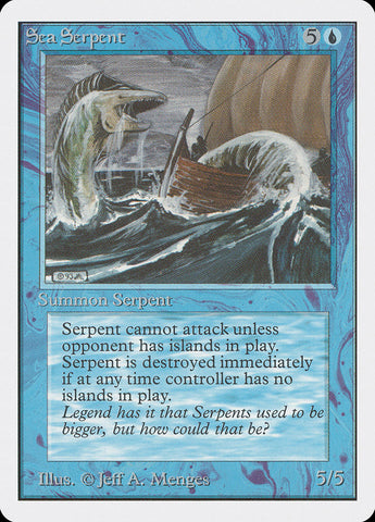 Sea Serpent [Unlimited Edition]