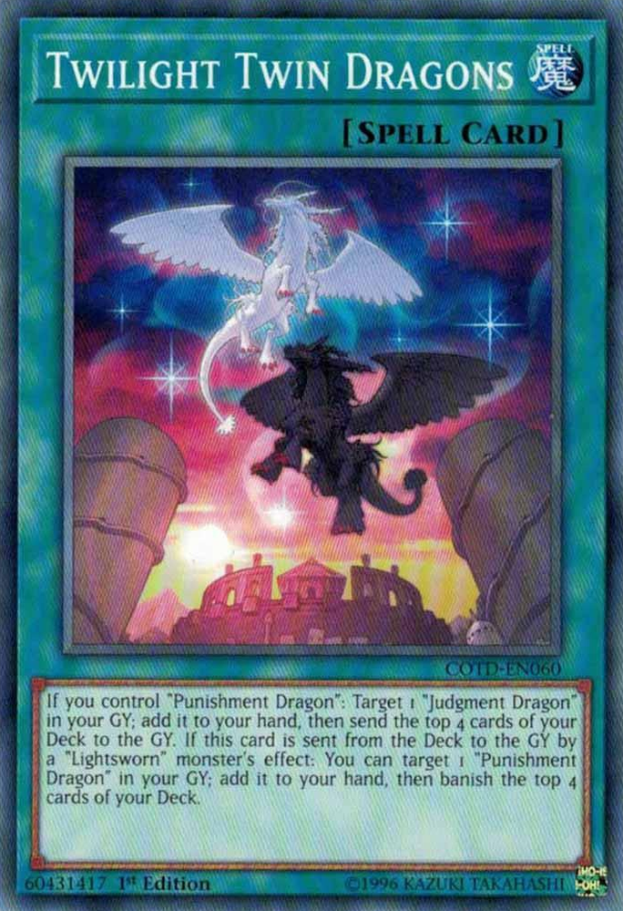 Dragons Jumeaux du Crépuscule [COTD-EN060] Commun 