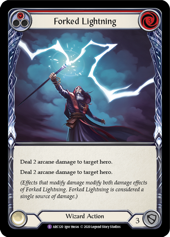 Forked Lightning [U-ARC120] Unlimited Normal