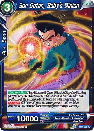 Son Goten, Minion del bebé [BT11-036] 