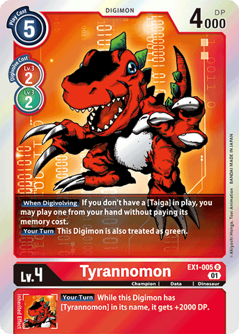 Tyrannomon [EX1-005] [Colección clásica] 