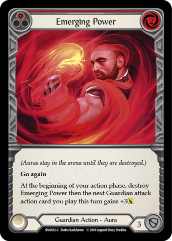 Emerging Power (Red) [BVO012-C] 1st Edition Normal