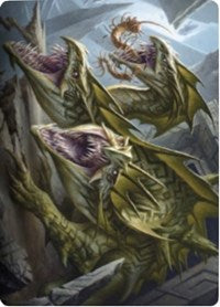 Grakmaw, Skyclave Ravager Art Card [Zendikar Rising Art Series]