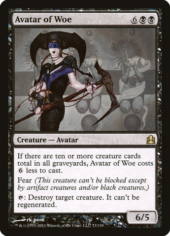 Avatar of Woe [Commander 2011]