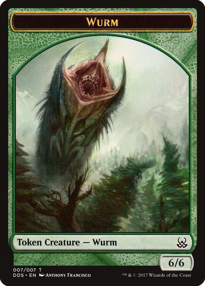 Wurm [Duel Decks: Mind vs Might Tokens] 