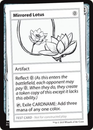 Mirrored Lotus (Édition 2021) [Mystery Booster Playtest Cards] 