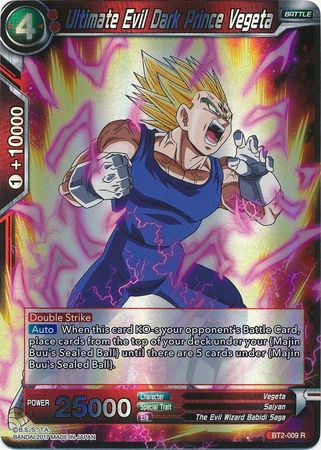 Ultimate Evil Dark Prince Vegeta [BT2-009]