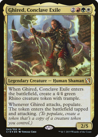 Ghired, Conclave Exile [Commandant 2019] 
