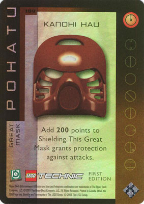 Bionicle TCG (Cubierta superior) Individuales