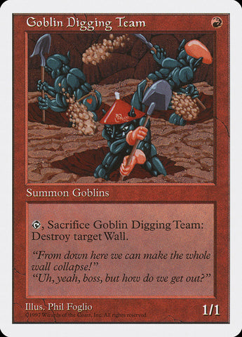 Goblin Digging Team [Cinquième édition] 