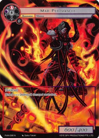 Mad Pyromancer (Full Art) (PofA-096) [Alice Origin IV: Prologue of Attoractia]