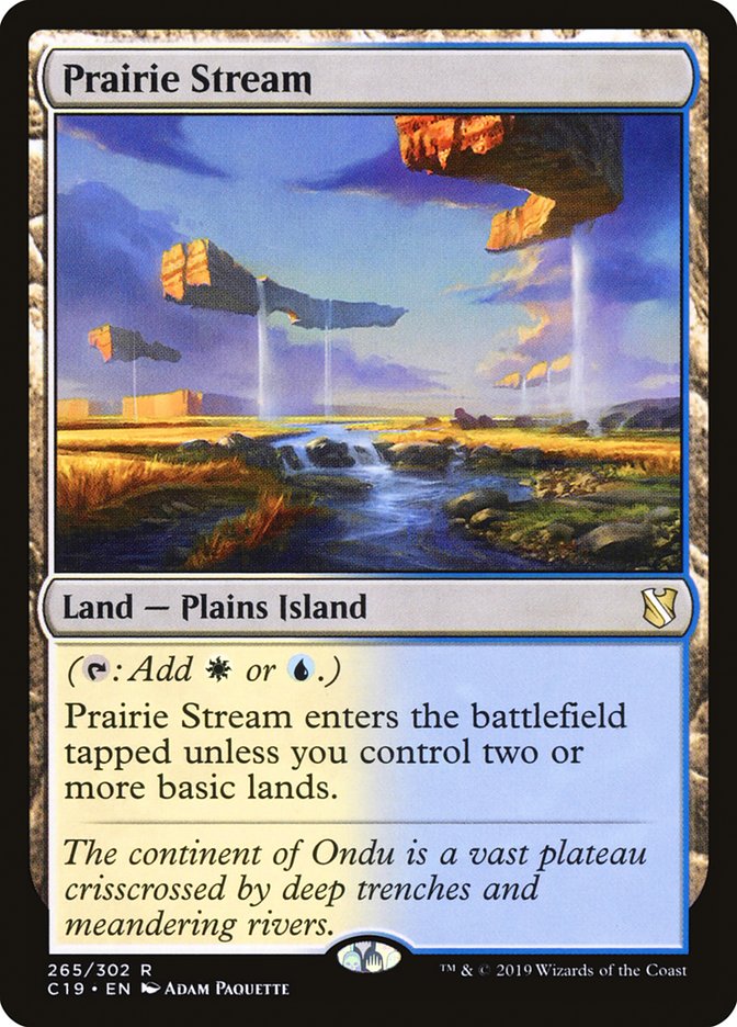 Prairie Stream [Commandant 2019] 