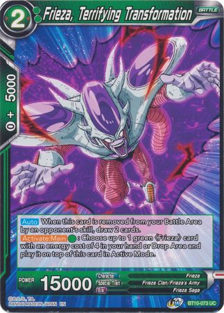 Frieza, Terrifying Transformation [BT10-073]