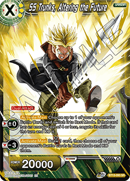 SS Trunks, Altering the Future (Super Rare) [BT13-093]