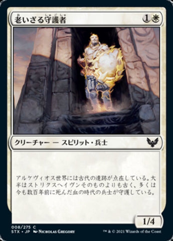 Ageless Guardian [Strixhaven: School of Mages (Japanese)]