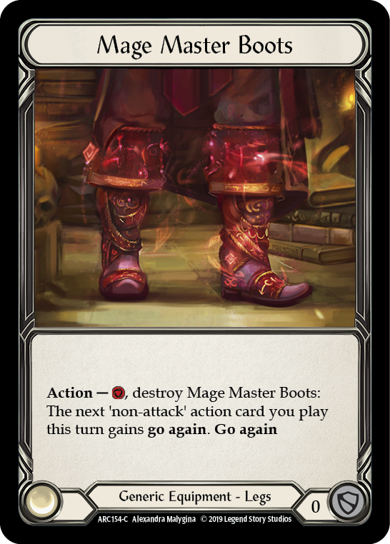 Botas de maestro de mago [ARC154-C] 1.ª edición normal 