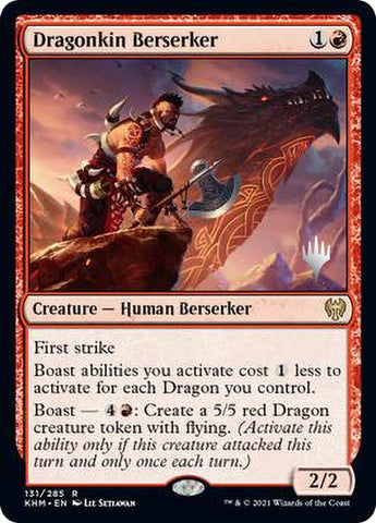 Dragonkin Berserker [Kaldheim Promo Pack]