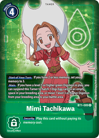 Mimi Tachikawa [BT1-089] (Promoción Buy-A-Box) [Promociones especiales de lanzamiento de Booster Ver.1.0] 