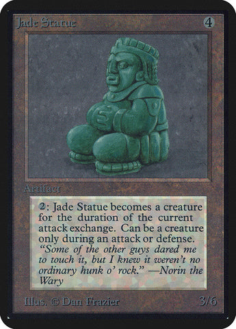 Estatua de jade [edición limitada alfa] 