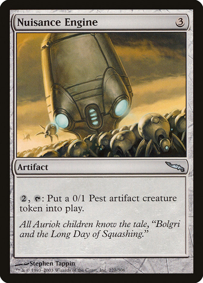 Moteur de nuisance [Mirrodin] 