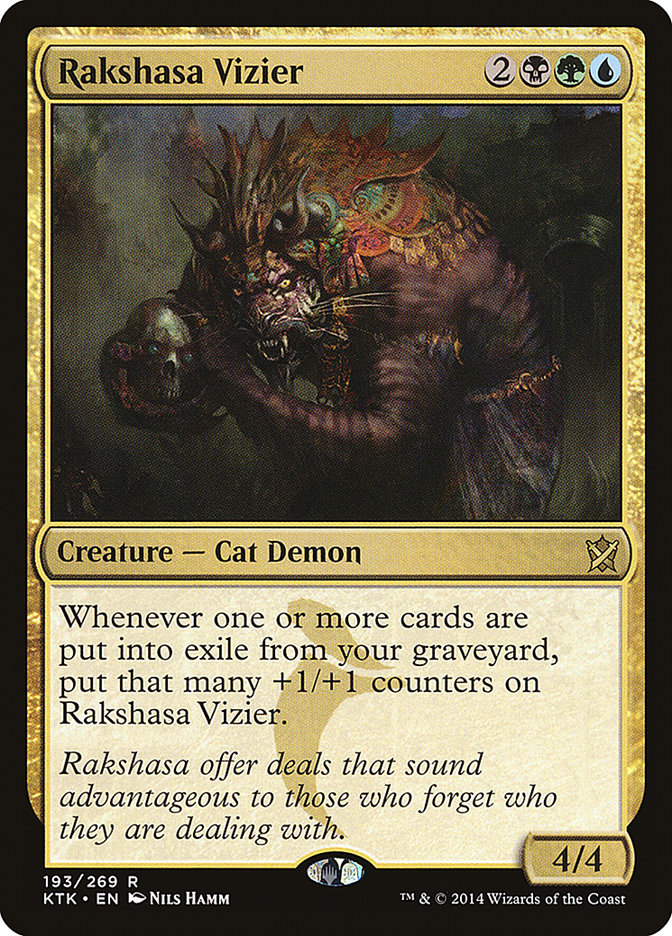 Rakshasa Visir [Khans de Tarkir] 