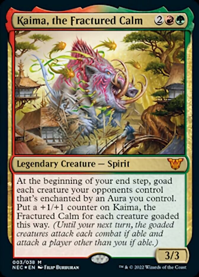 Kaima, le calme fracturé [Kamigawa: Neon Dynasty Commander] 