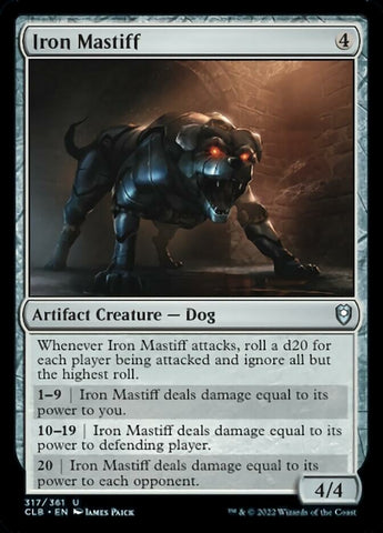 Iron Mastiff [Commander Legends: Battle for Baldur's Gate]