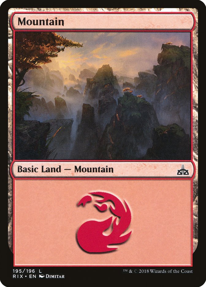 Montagne (#195) [Les rivaux d'Ixalan] 