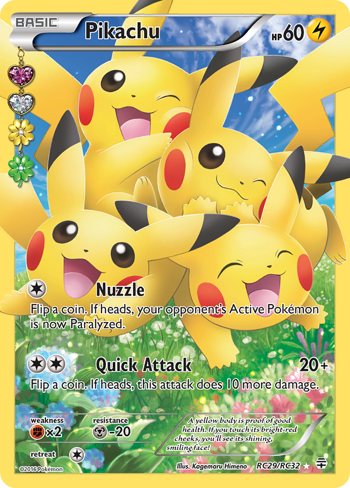 Pikachu (RC29/RC32) [XY: Generaciones]