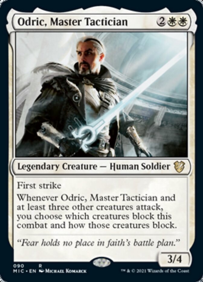 Odric, maître tacticien [Innistrad : commandant de la chasse de minuit] 