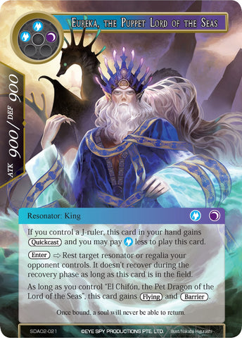 Eureka, the Puppet Lord of the Seas (SDAO2-021) [Alice Origin II Starter Deck]