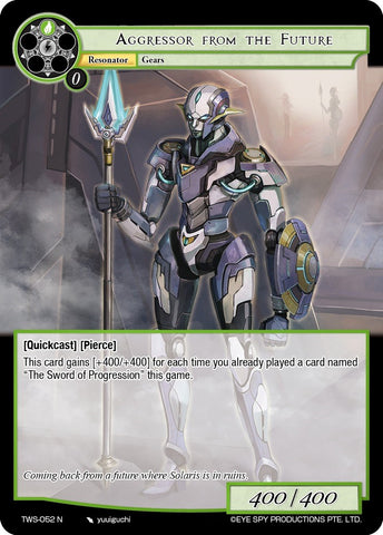 Aggressor from the Future (TWS-052 N) [The War of the Suns]