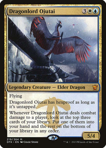 Seigneur-dragon Ojutai [Dragons de Tarkir] 