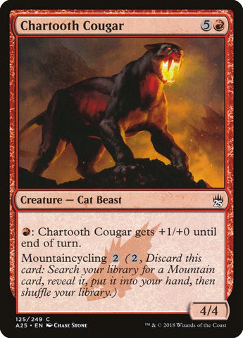 Charttooth Cougar [Maîtrise 25] 