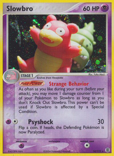 Slowbro (14/112) [EX : FireRed &amp; LeafGreen] 