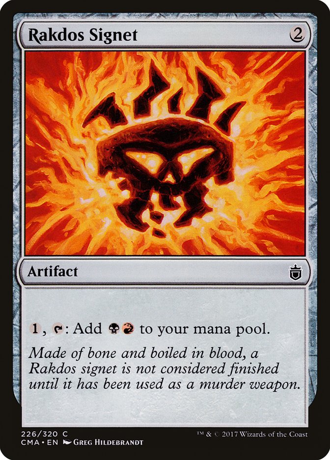 Sello de Rakdos [Antología del comandante] 