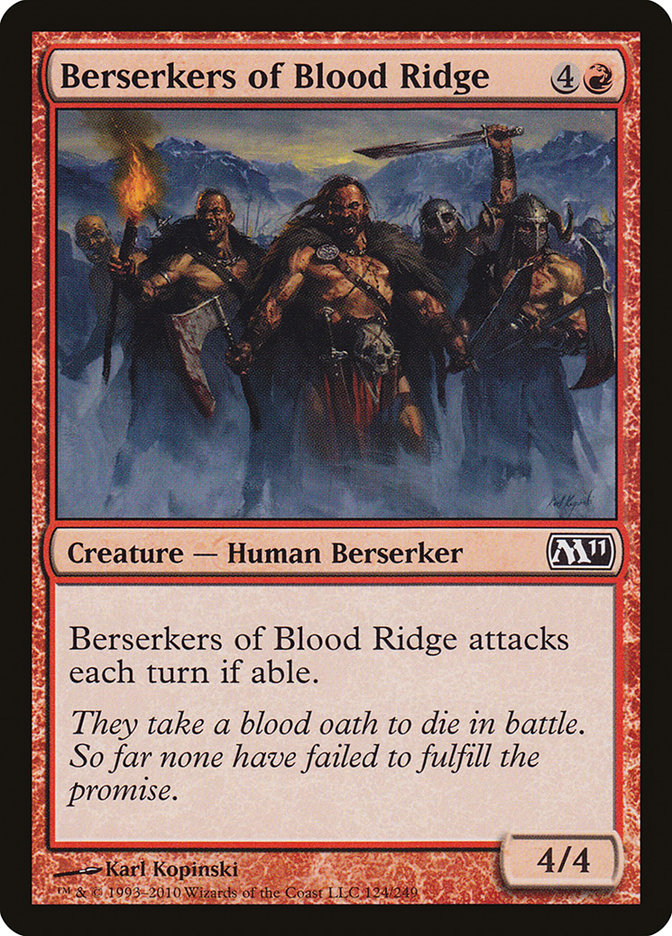 Berserkers de Blood Ridge [Magic 2011] 