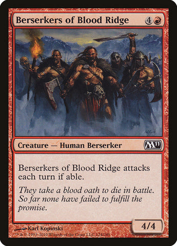 Berserkers de Blood Ridge [Magic 2011] 