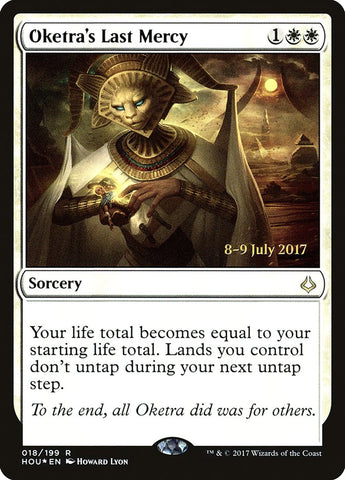 Oketra's Last Mercy  (Prerelease) [Hour of Devastation Prerelease Promos]