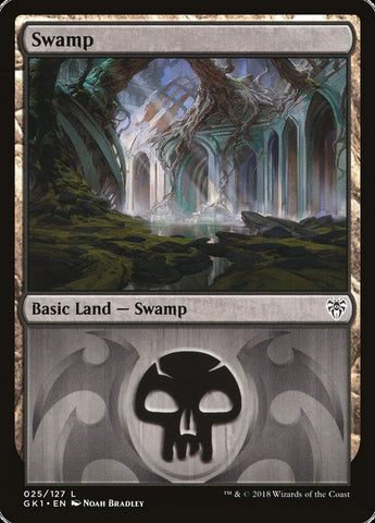 Swamp (#25) [Guilds of Ravnica Guild Kit]