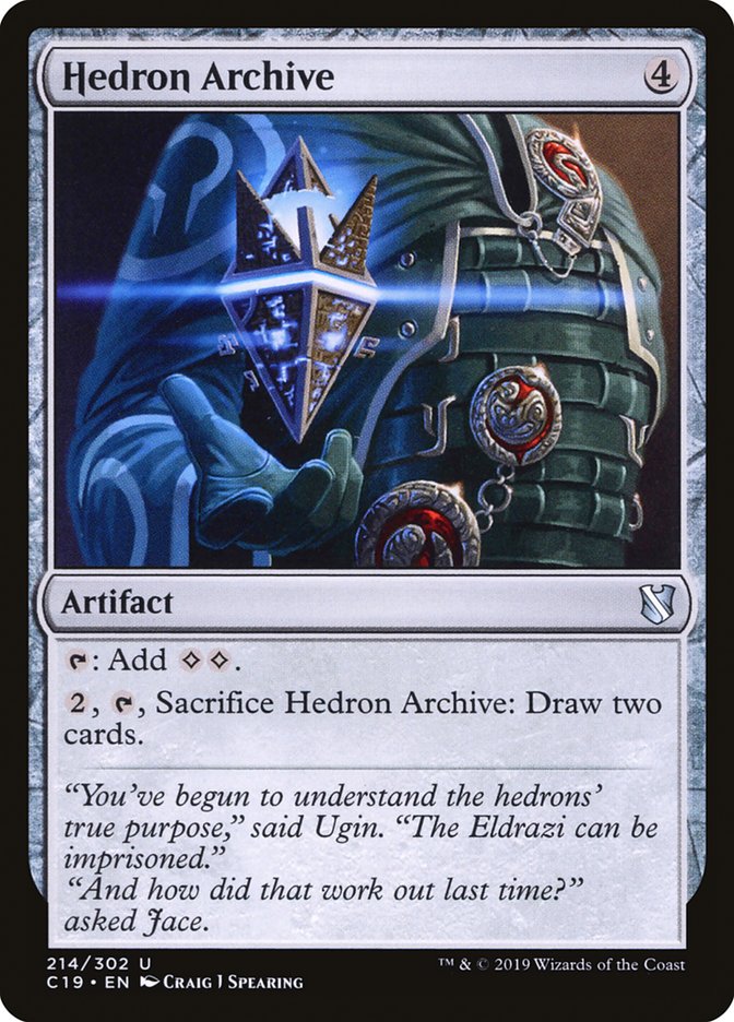 Archives Hedron [Commandant 2019] 