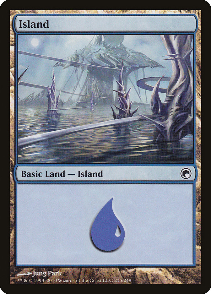 Île (#235) [Cicatrices de Mirrodin] 