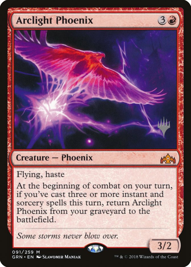 Arclight Phoenix (paquete promocional) [Promociones de Guilds of Ravnica] 